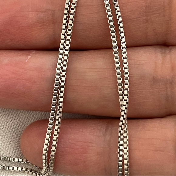 Jadeite jade butterfly 925 silver pendant chain - Picture 12 of 13